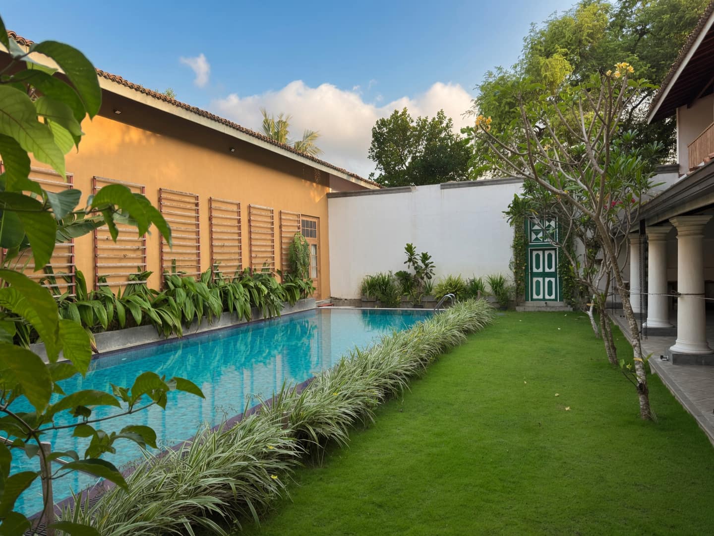The lap pool